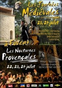 Les Journées Médiévales et les Nocturnes Provençales de Fuveau